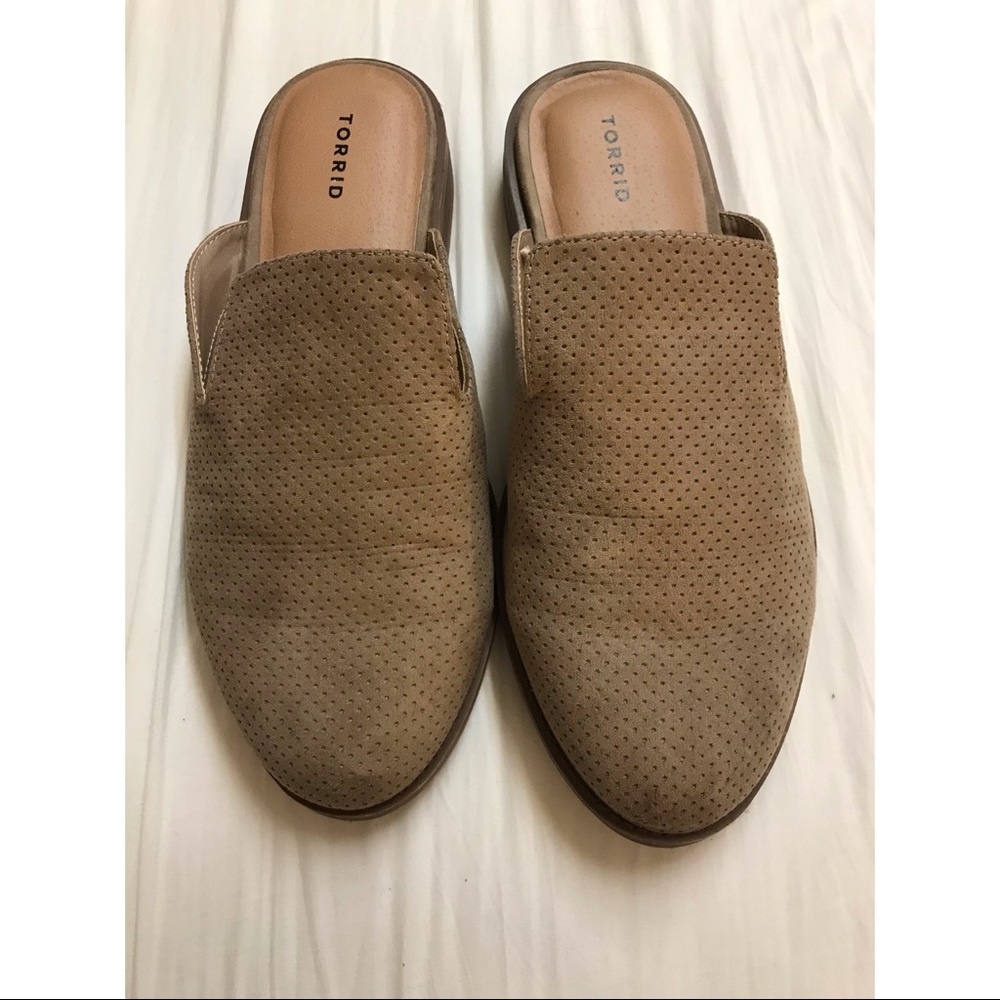 Taupe Torrid Mule